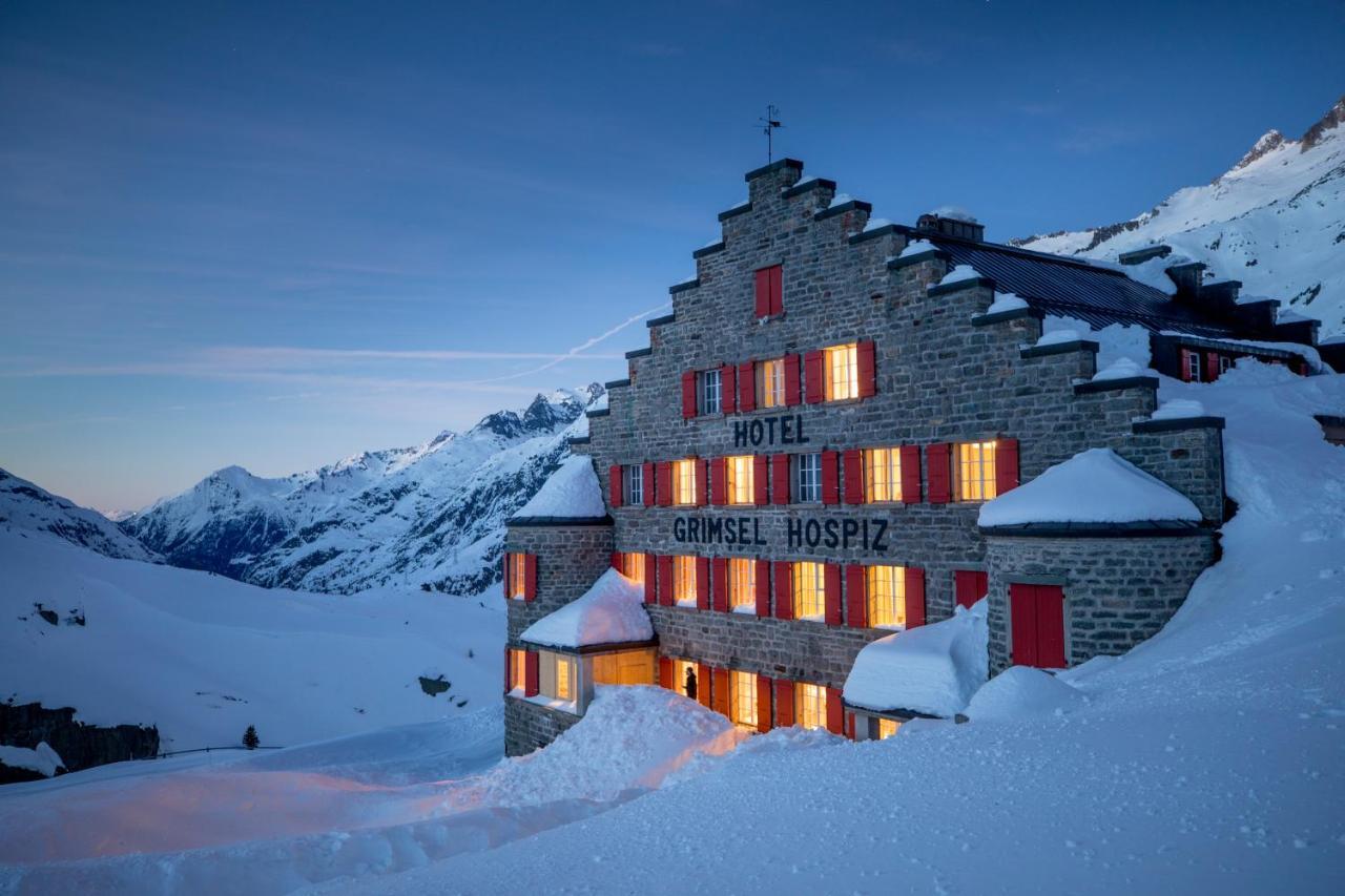 Historisches Alpinhotel Grimsel Hospiz Esterno foto