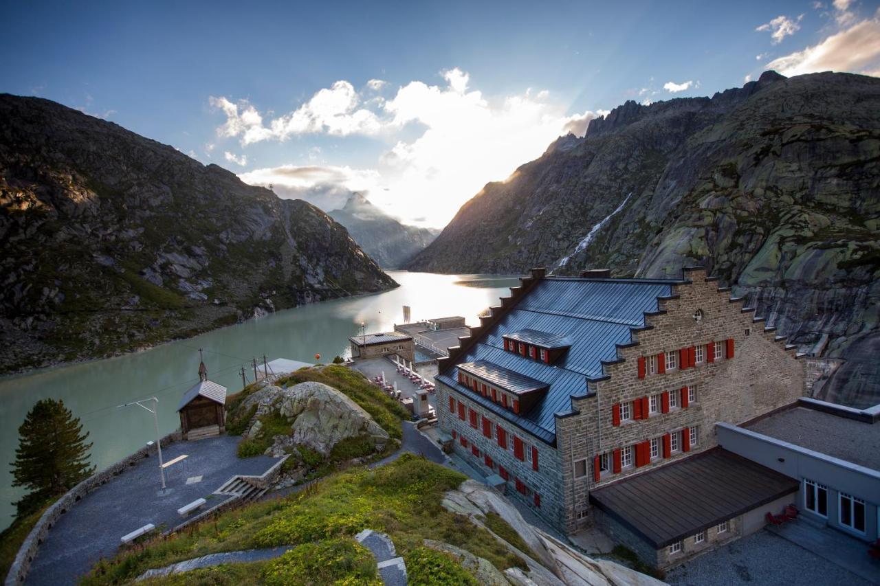 Historisches Alpinhotel Grimsel Hospiz Esterno foto